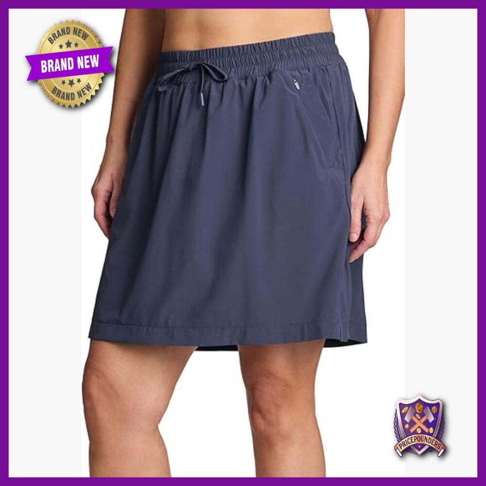 Plus Size Active Skort With Pockets Quick Dry Wov… - image 1